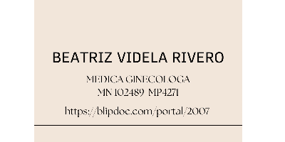 logo - BEATRIZ VIDELA RIVERO